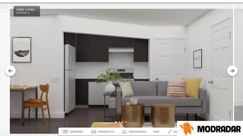 Room Planner 2 - Room Planner Mod V1233 (Unlocked All Content) Software for arranging 3D floor plans and interior decoration is everyone's waiting
