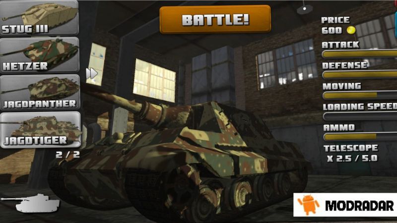 Attack On Tank Rush Mod The advantages that Attack On Tank Rush Mod possesses