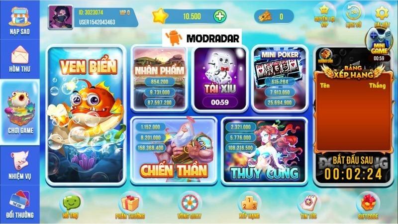 ban ca 5 sao 1 - Tải Game Bắn Cá 5 Sao Apk v1.0.4 Cho Android Đồ họa cực bắt mắt, giao diện rất hiện đại