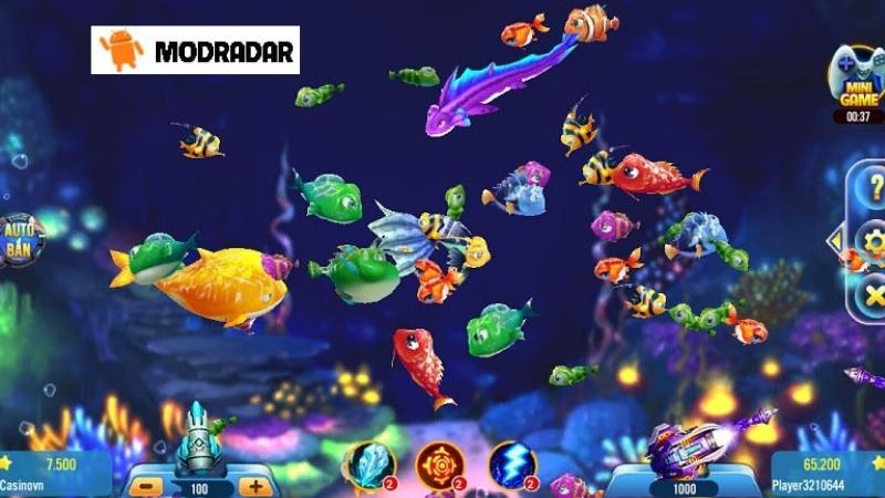 ban ca 5 sao 2 - Tải Game Bắn Cá 5 Sao Apk v1.0.4 Cho Android Chiến thuật bắn và tăng đạn
