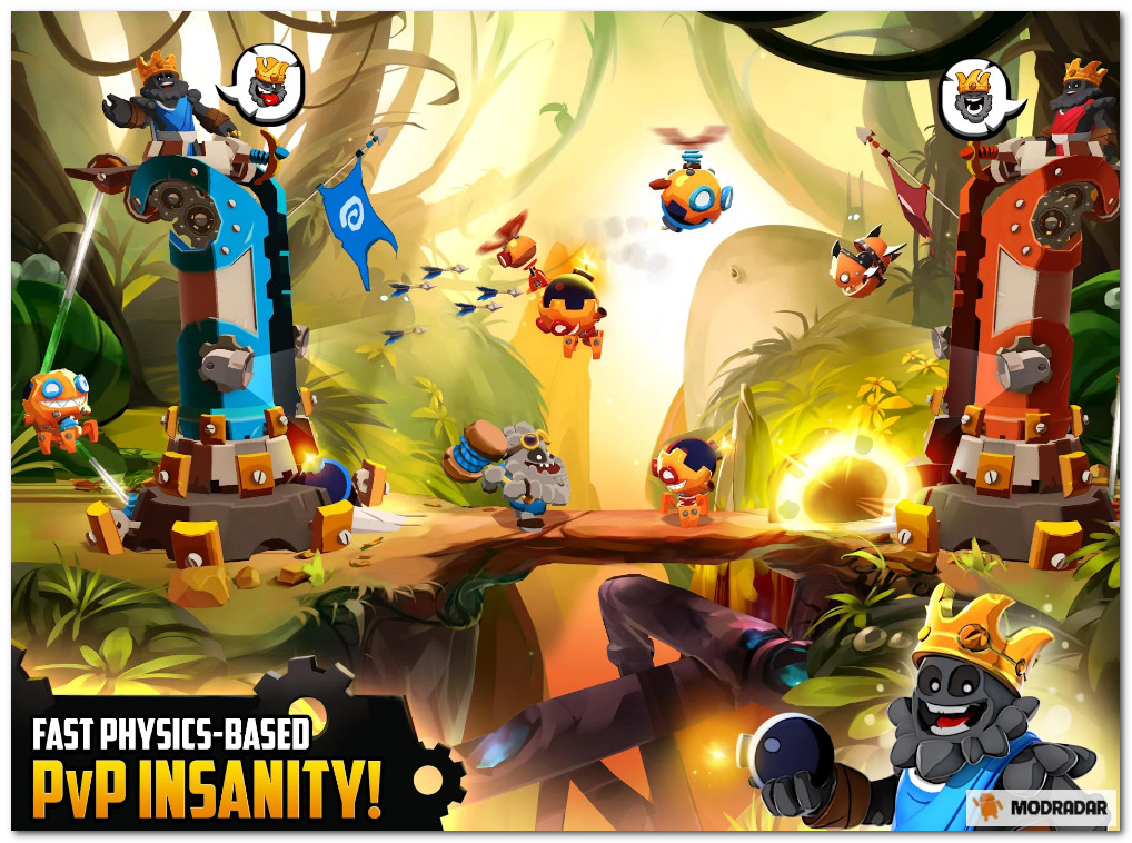Badland Brawl Mod Apk The sound system of the game Badland Brawl Mod Apk