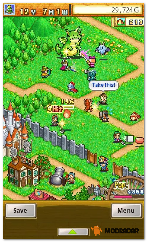 nongtrai1 - Dungeon Village mod v1.0.8 (Uang yang tidak terbatas)