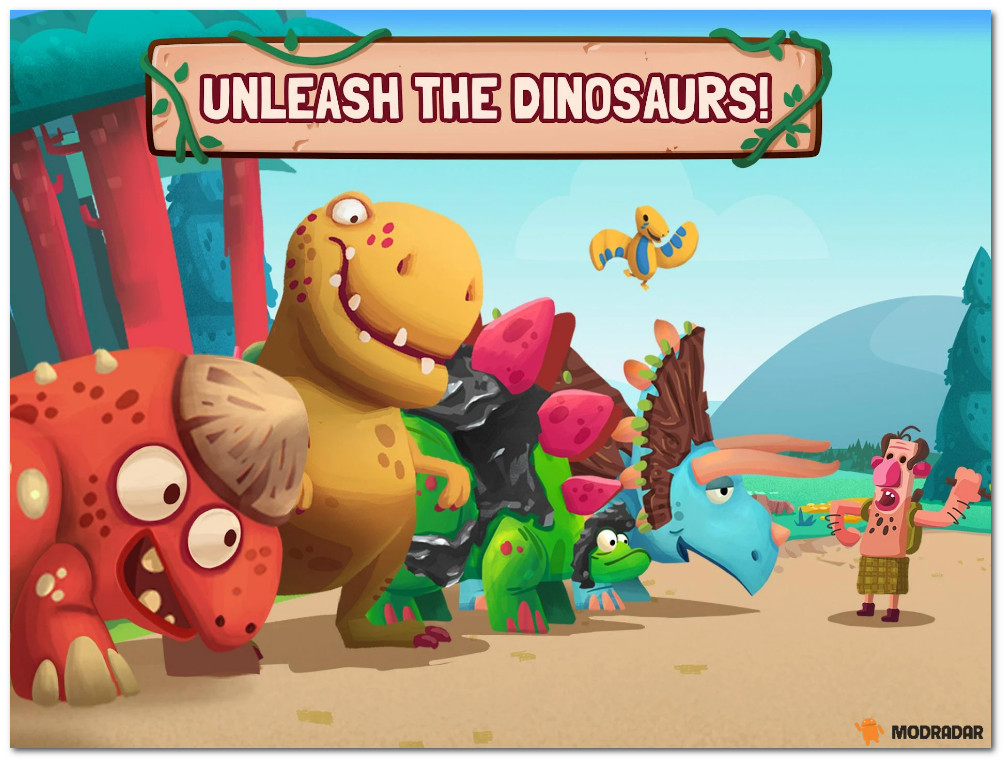 Dino Bash Mod Attack in Dino Bash Mod