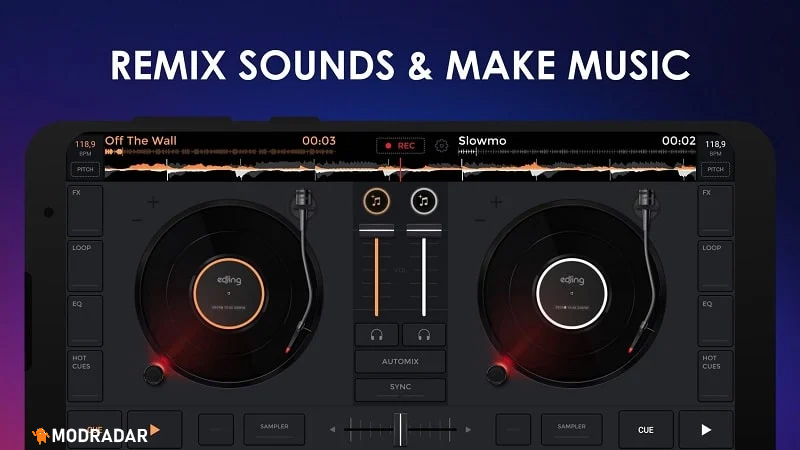 - edjing Mix Mod Apk V7.22.01 (Unlocked Pro) High quality music source