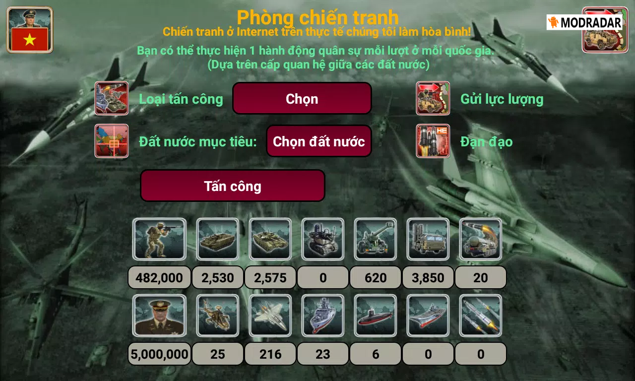 World Empire 2027 mod Lựa chọn đế chế cho riêng mình