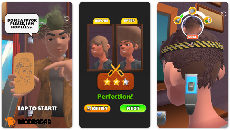 fade master 3d barber shop 3 - Fade Master 3D: Barber Shop mod v1.13.1 (Không quảng cáo) fade master 3d barber shop 3 - Fade Master 3D: Barber Shop mod v1.13.1 (Không quảng cáo)
