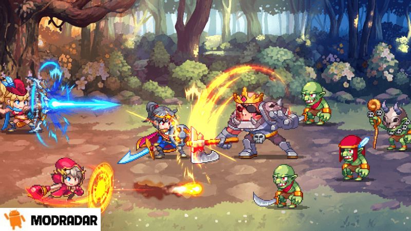Những điểm hấp dẫn có trong trò chơi AFK Angel Knights Mod