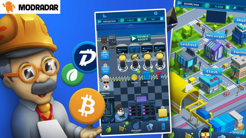 Bitcoin Miner Earn Real Crypto Mod Introduction about the game Bitcoin Miner Earn Real Crypto Mod