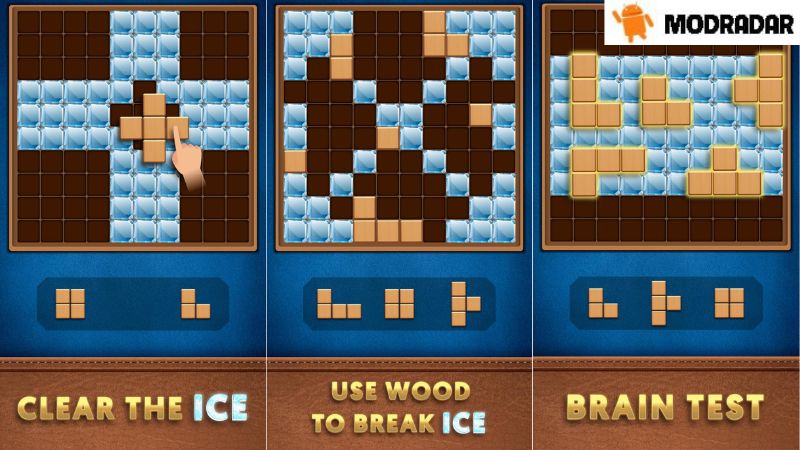 Những điểm hấp dẫn có trong trò chơi Brain Wood Puzzle Mod