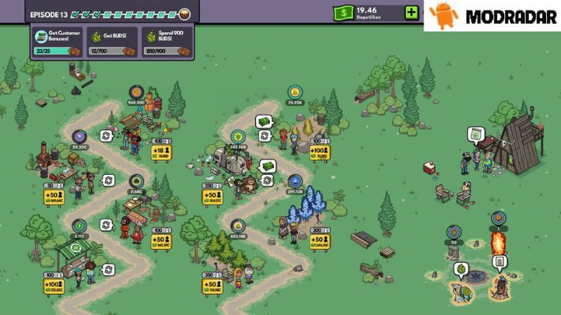 Những điểm hấp dẫn trong trò chơi Bud Farm: Idle Tycoon Mod Những điểm hấp dẫn trong trò chơi Bud Farm: Idle Tycoon Mod