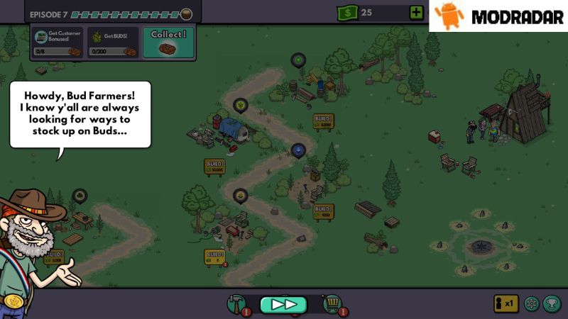 Phát triển trang trại trong trò chơi Bud Farm: Idle Tycoon Mod Phát triển trang trại trong trò chơi Bud Farm: Idle Tycoon Mod