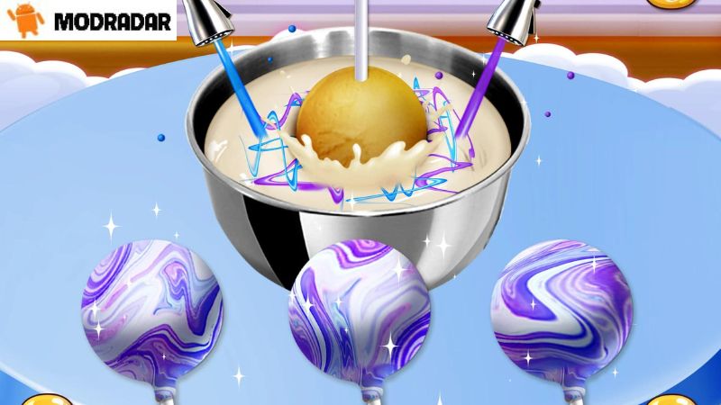 Atraksi yang termasuk dalam game Cake Games: Dessert DIY APK