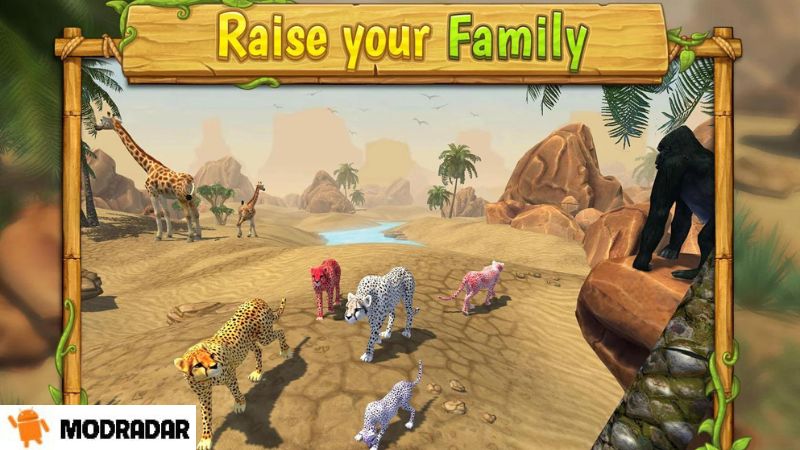 Cheetah Family Animal Sim mod Cheetah Family Animal Sim mod