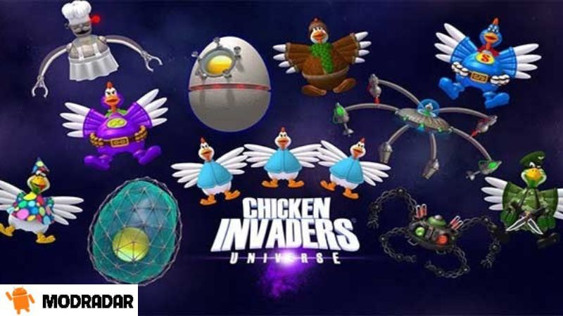 Chicken Invaders 5 Mod Introduction about the game Chicken Invaders 5 Mod with MODRADAR