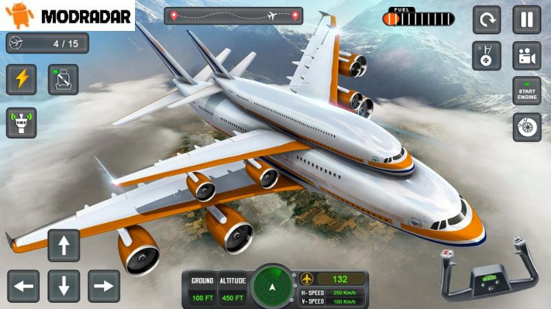 City Pilot Cargo Plane Games Mod Những điểm hấp dẫn có trong trò chơi City Pilot Cargo Plane Games Mod