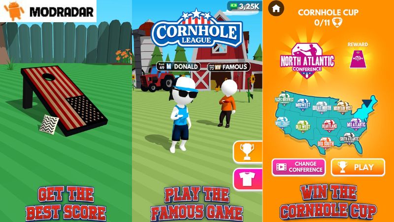 Cornhole League Mod Introduction about the game Cornhole League Mod with MODRADAR