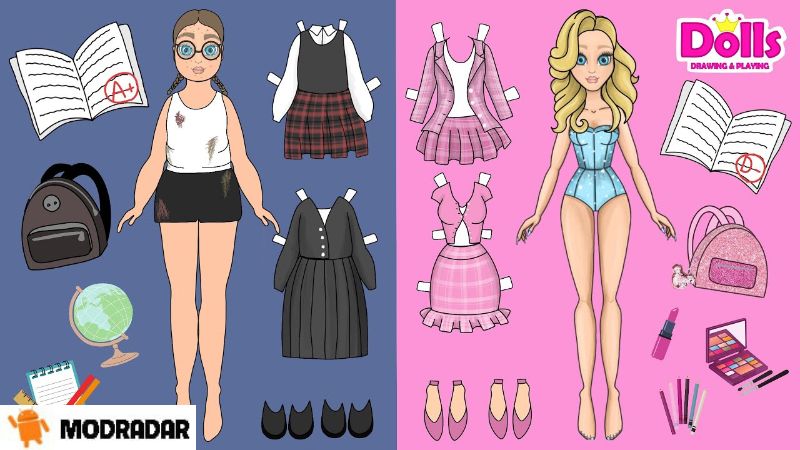 DIY Paper Doll - DIY Paper Doll mod v3.5.1.0 Unlimited Money DIY Paper Doll - DIY Paper Doll mod v3.5.1.0 Unlimited Money
