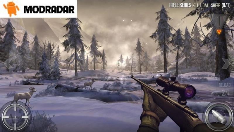 Deer Hunter 2018 Mod Hệ thống vũ khí, bản đồ và động vật vô cùng đa dạng tại Deer Hunter 2018 Mod