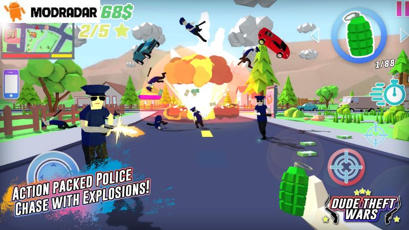Dude Theft Wars Mod Dude Theft Wars Mod