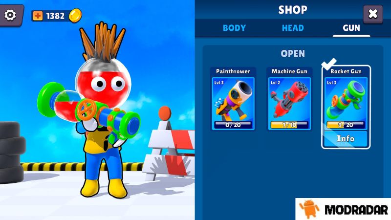 Dye Hard - Color War Mod Apk Tìm hiểu về trò chơi Dye Hard - Color War Mod