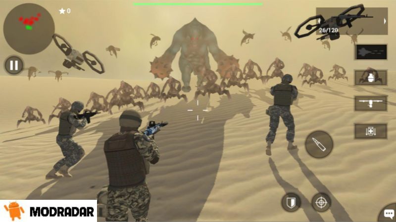 Earth Protect Squad Mod Weapons and Characters in Earth Protect Squad Mod