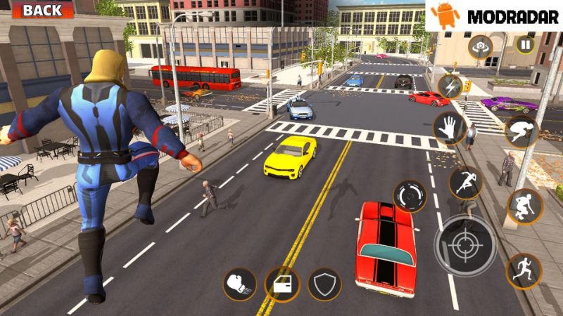 Gangster Target Superhero Game Mod The attractions included in the game Gangster Target Superhero Game Mod