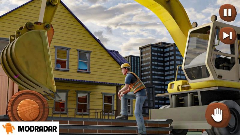 Heavy Construction City Games Mod Introduction about the game Heavy Construction City Games Mod