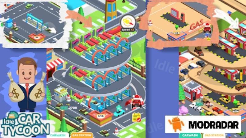 Idle Car Tycoon Mod Idle Car Tycoon Mod – Grow your car wash