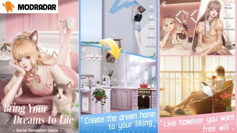 Introduction about Mod Life Makeover Apk with MODRADAR 