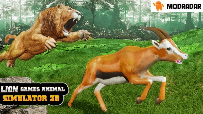 Tìm hiểu về trò chơi Lion Games Animal Simulator 3D Mod