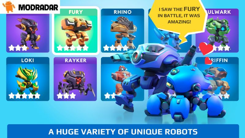 Little Big Robots 1 - Little Big Robots mod v2.0.3 Tidak terkunci