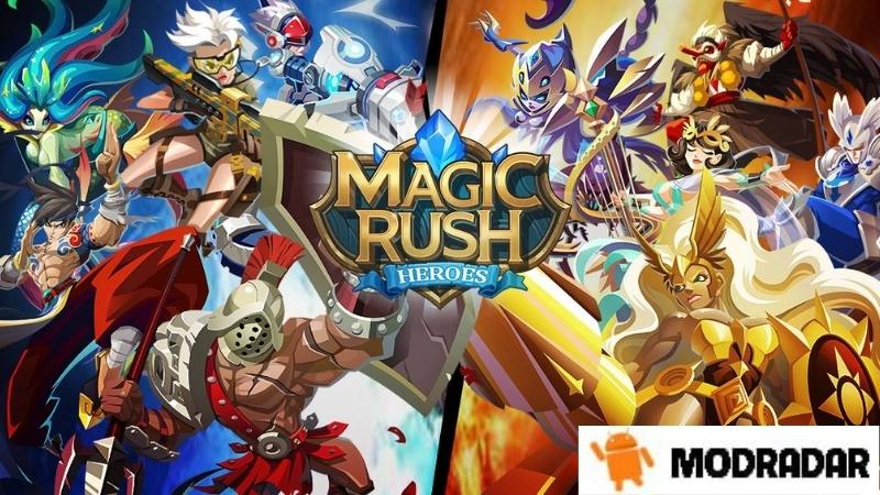 Equipment system of Magic Rush: Heroes Mod