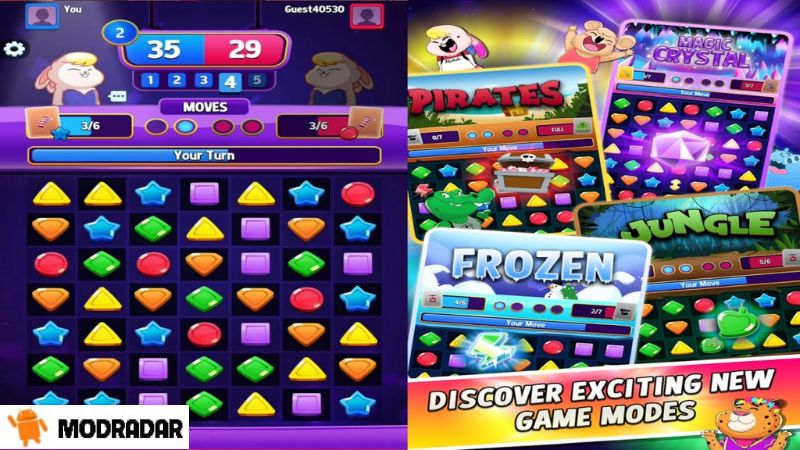 Match Masters Mod Những điểm cuốn hút người chơi của Match Masters Mod