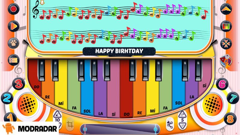Meow Music APK Atraksi yang termasuk dalam game Meow Music APK