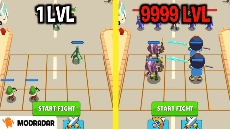 Merge Fighters Mod Apk Merge Fighters Mod Apk