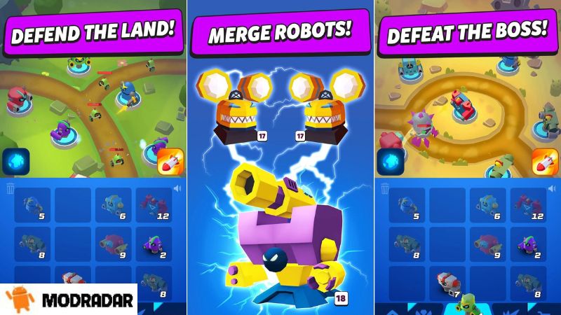Merge Tower Bots Mod Apk Merge Tower Bots Mod Apk