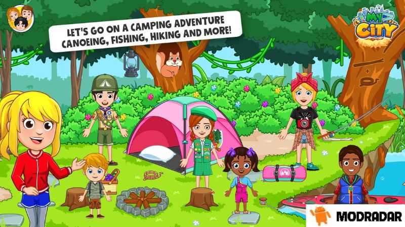 My City: Wildlife Camping mod My City: Wildlife Camping mod