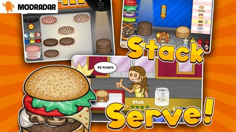 Highlights in Papa's Burgeria Mod Highlights in Papa's Burgeria Mod