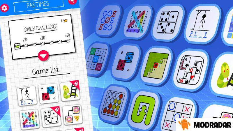 Pastimes - 21 Mini Games Mod Introduction about Pastimes - 21 Mini Games Mod