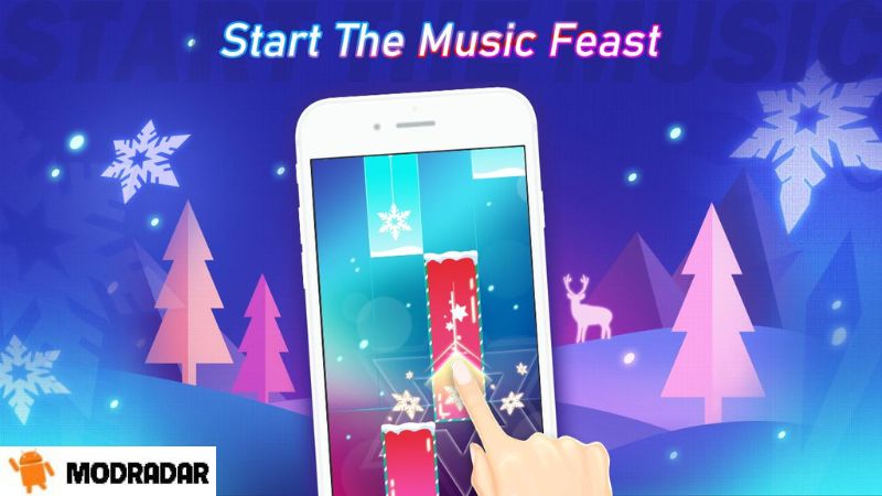 Piano Fire: Edm Music & Piano Mod Introduction about the game Piano Fire: Edm Music & Piano Mod with MODRADAR