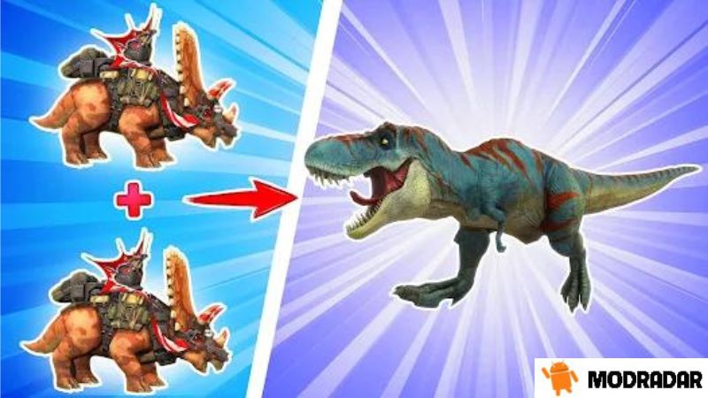 Rainbow Dinosaur Evolution APK Những điểm hấp dẫn có trong trò chơi Rainbow Dinosaur Evolution APK