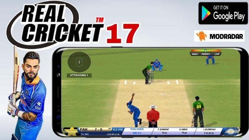 Real Cricket 17 - Real Cricket 17 Mod Apk 2.8.2 (Vô Hạn Coins) Tìm hiểu về Real Cricket 17 Mod