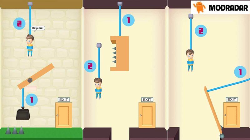 Rescue Cut - Rope Puzzle Mod Rescue Cut - Rope Puzzle Mod