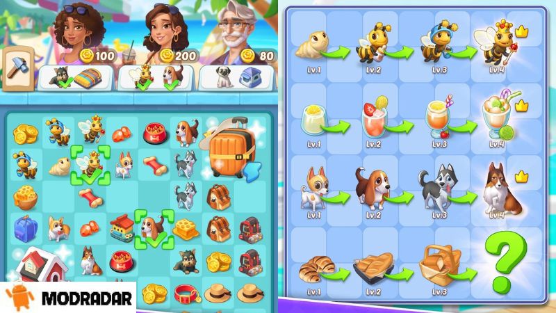 Seaside Escape Mod Những điểm hấp dẫn có trong trò chơi Seaside Escape Mod