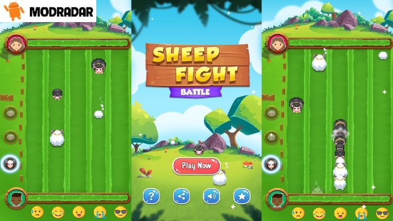 Sheep Fight Mod Cơ Hội Tùy Chỉnh và Nâng Cấp Nhân Vật trong Sheep Fight Mod