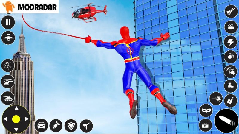 Rope Hero Mod How to play Spider Rope Hero Mod