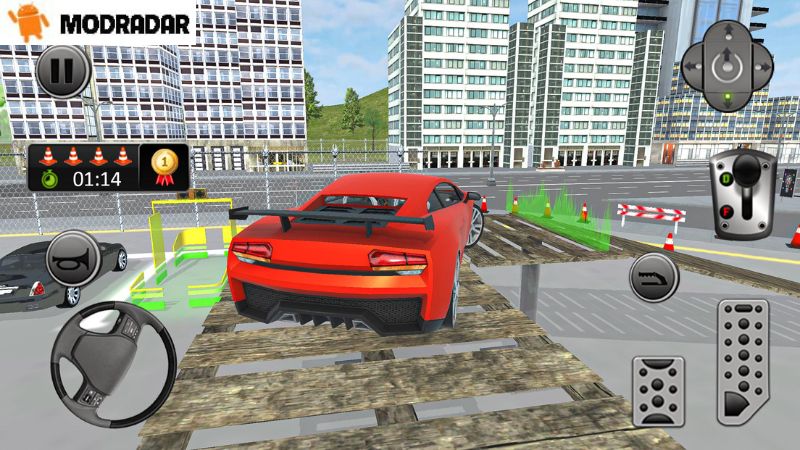 The attractions included in the game Sports Car Parking Mod The attractions included in the game Sports Car Parking Mod