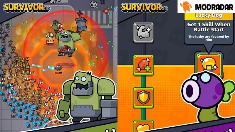 Survivor io 1 - Survivor.io mod v3.6.0 Defense Multiplier, XP Boost, No Reload