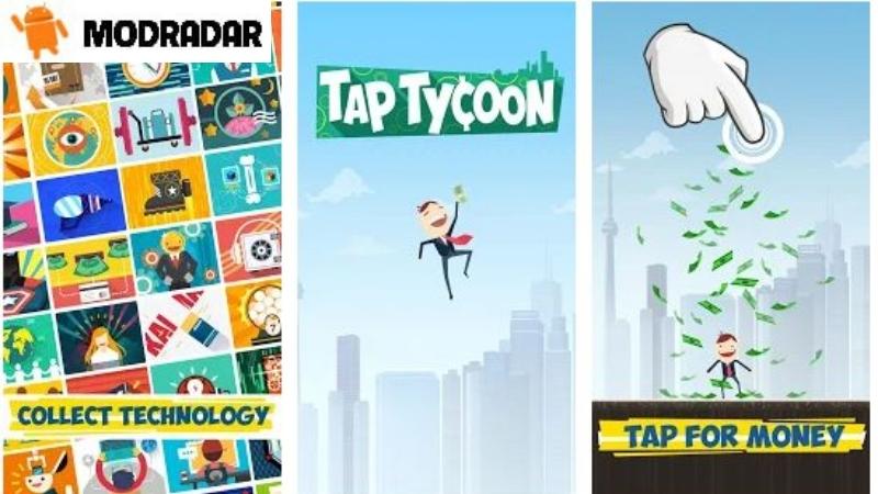 Tap Tycoon 2 - Tap Tycoon Mod V2.0.15 (MOD, Vô Hạn Tiền) Lối chơi đơn giản nhưng gây nghiện của trò chơi Tap Tycoon Mod