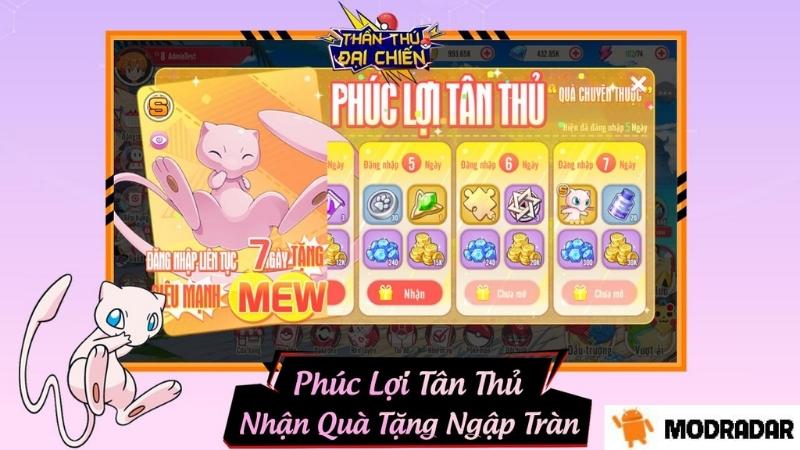 Mythical Beasts Battle Mod Outstanding features in Mythical Beasts Battle Mod